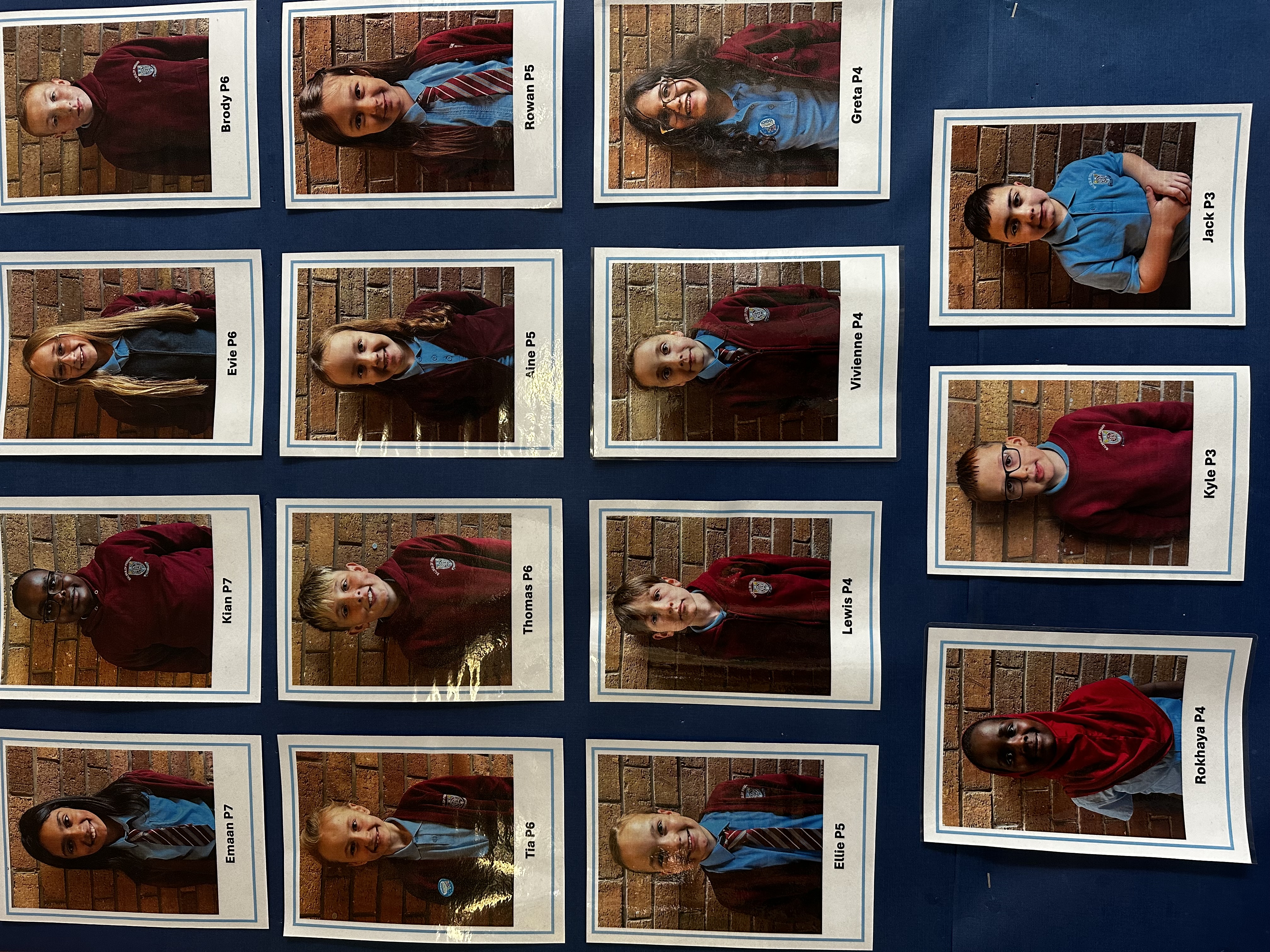 photographs of different children